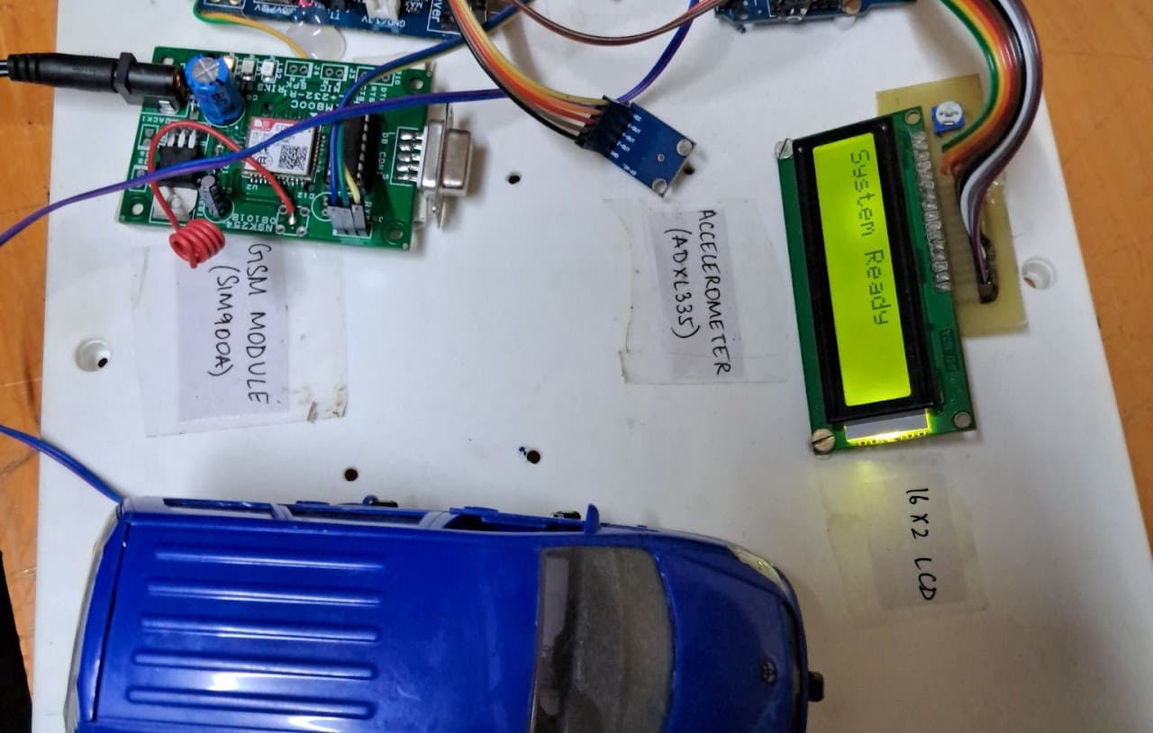 IoT Vehicle Accident Detection System